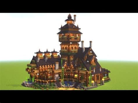 Minecraft | How to build a HAUNTED MANSION! (FANTASY HALLOWEEN HOUSE T ...