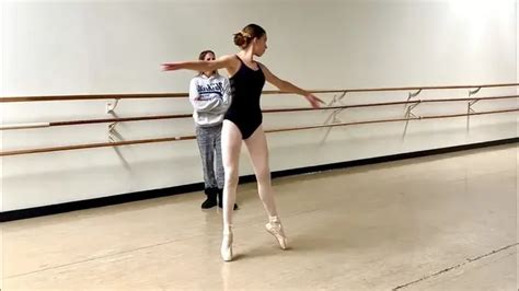 My ballet lesson _ Dancing on pointe - Karolina Protsenko | Videos ...