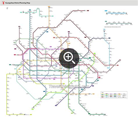 Metro Map Of Guangzhou - Amanda Marigold