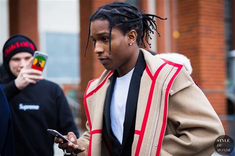 Paris Men's Fashion Week FW 2016 Street Style: ASAP Rocky - STYLE DU MONDE | Street Style Street ...