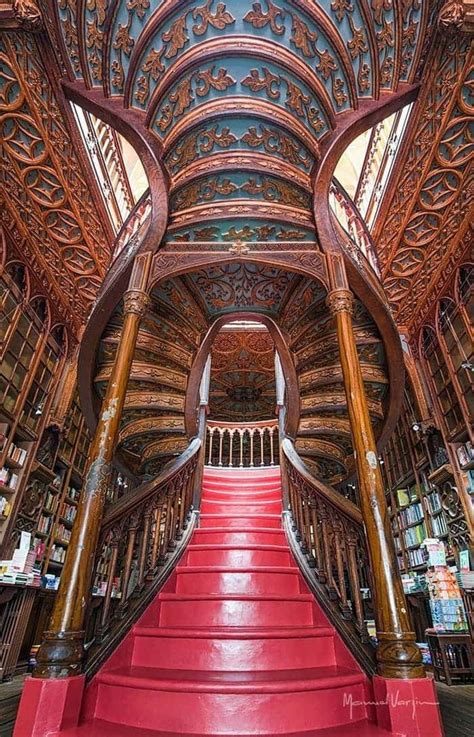 110 year old library in Porto Portugal : r/architecture