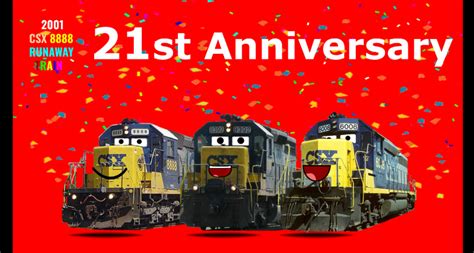 CSX 8888 runaway train's 21st anniversary by IsmaelDiaz on DeviantArt