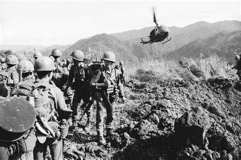 VIETNAM WAR 1970 - South Vietnamese troops | A Huey helicopt… | Flickr