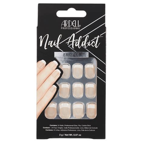 Ardell Nail Addict Classic French Tip Biovital