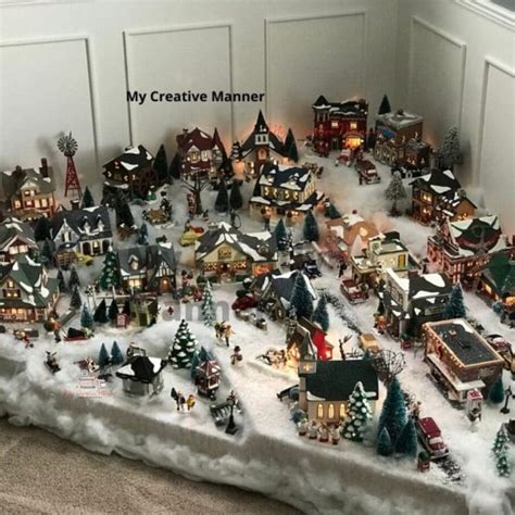 Department 56 Christmas Snow Village Setup (Video) My Creative Manner