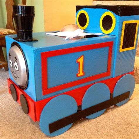 Cardboard Box Thomas the Train | Cardboard train, Thomas the train ...