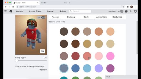 How to CHANGE SKIN TONE in ROBLOX AVATAR? - YouTube