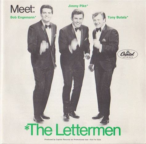 The Lettermen-Meet: The Lettermen 1967 | Lettermen, Album covers ...