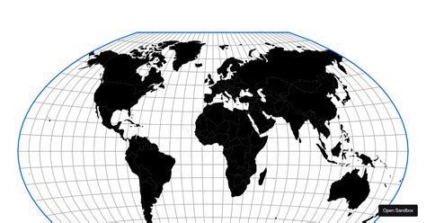 Winkel tripel projection - Codesandbox