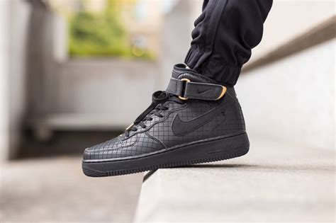 Nike Air Force 1 Mid 07 Black Sneaker | HYPEBEAST