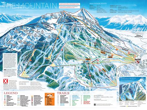 Crested Butte Trail Map - FREESKIER