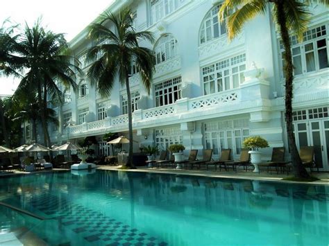 facade of E&O Hotel heritage wing, penang, malaysia | Oriental hotel, Hotel, O hotel