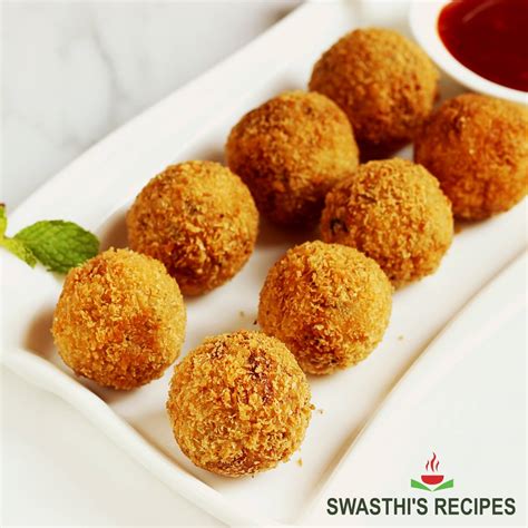 Cheese Balls Recipe - Swasthi's Recipes