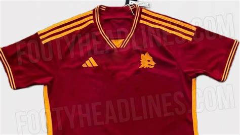 Roma 2023-24 home kit leaked - picture - Football Italia