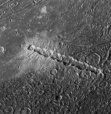 Craters on Ganymede - Stock Image - R382/0032 - Science Photo Library