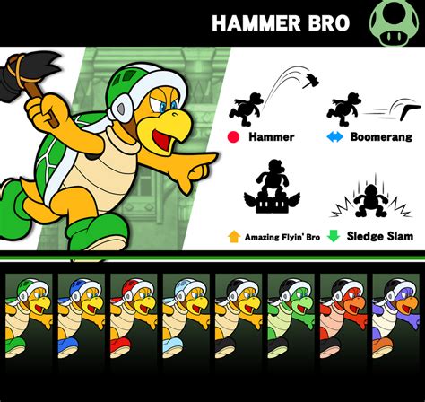 Super Smash Bros. Hammer Bro by P-Fritz on DeviantArt