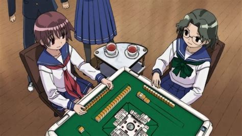 Rubenerd: #Anime Saki 01 and mahjong nostalgia!