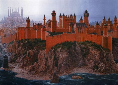 The Red Keep, the great Royal Seat of all Westeros Wallpaper and Background Image | 1579x1143 ...