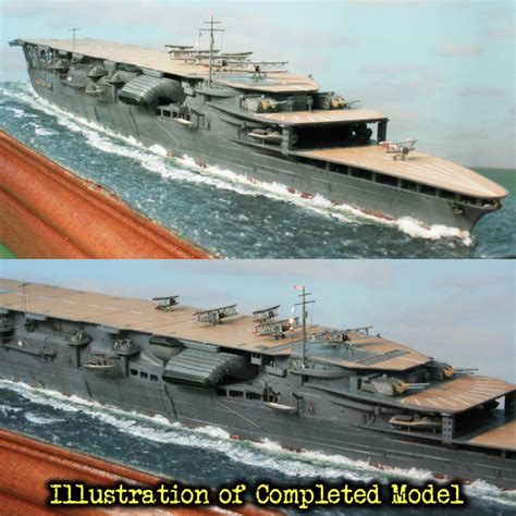 1/700 Hasegawa Models IJN Aircraft Carrier Akagi "Three Flight Deck", Toys & Games, Others on ...