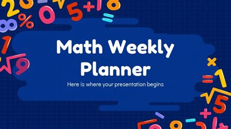 Free Math Powerpoint Templates