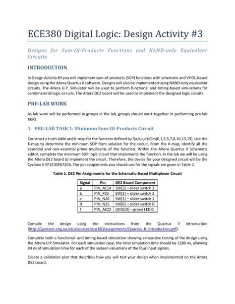 Digital Logic Circuit Design Simulation Software - Circuit Diagram