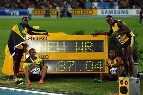 Men's 4x100m Relay - 37.04 World record for Jamaica | REPORT | World Athletics