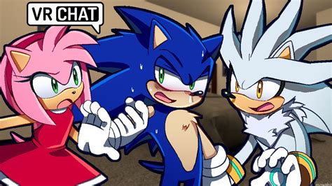 Sonic's Horrible Sick Day! [Feat: Silver & Amy] (VR Chat) - YouTube