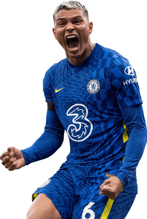 Thiago Silva Chelsea football render - FootyRenders