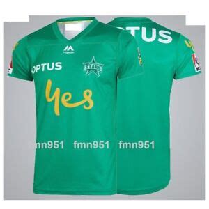 BBL Big Bash League NEW Melbourne Stars Shirt Jersey Kids Adult Size | eBay