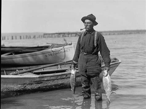 Shad Are Angling To Once Again Be The Tasty Harbinger Of Spring | Old fisherman, Vintage fishing ...