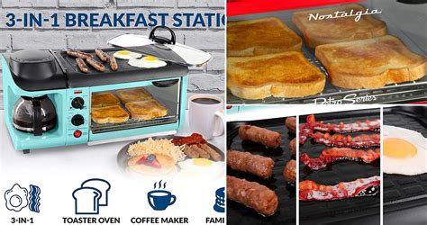 The Nostalgia 3-In-1 Breakfast Station Has Got Your Whole Breakfast Covered