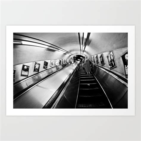 London Underground Art Print by Annie C | Society6