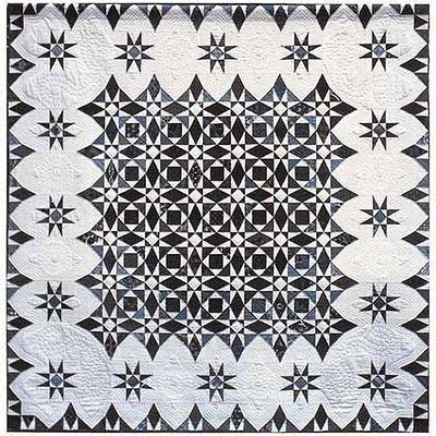 Beautiful in black and white | Black and white quilts, Quilts, Sea quilt