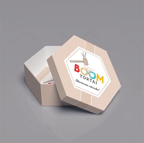 Cake packaging design on Behance