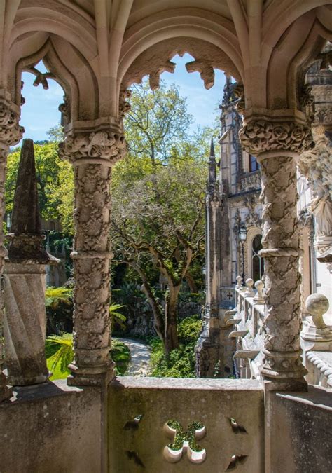 The gardens of the Quinta da Regaleira, Sintra, Portugal, 2017. Photo ...