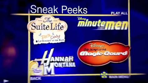 Sneak Peeks Menus - YouTube