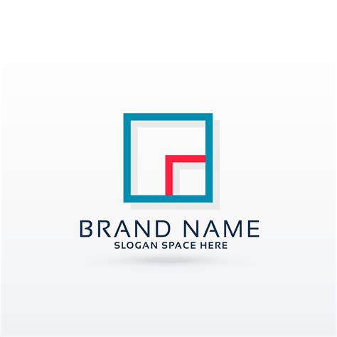 square logo design concept template - Download Free Vector Art, Stock Graphics & Images