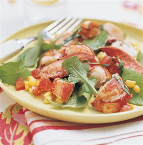 Lobster, tomato, and sweet corn salad recipe - Healthy Recipe