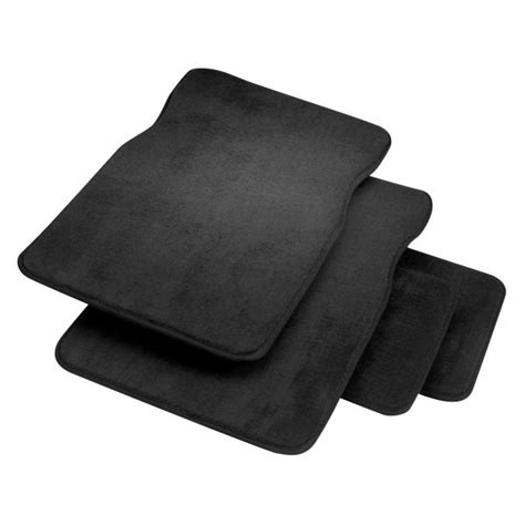 Rubber Queen® 70551 - Premium 1st & 2nd Row Black Carpeted Floor Mats Set