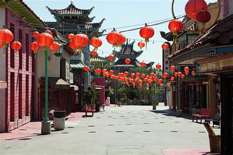 Chinatown, Downtown La, Los Angeles County, California, Usa Digital Art ...