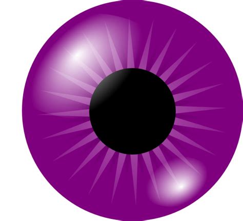 Purple Eye Clip Art at Clker.com - vector clip art online, royalty free ...