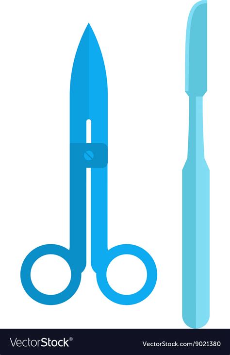 Surgeon tools Royalty Free Vector Image - VectorStock