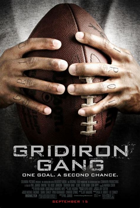 Gridiron Gang Movie Poster (#1 of 3) - IMP Awards