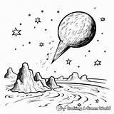 Meteor Coloring Pages  Free & Printable sketch template