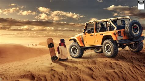 Jeep Wrangler Desert Off road Wallpaper | HD Car Wallpapers | ID #8039