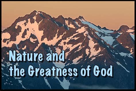 Blog Post: Creation and the Greatness of God - The Visual Bible Verse ...