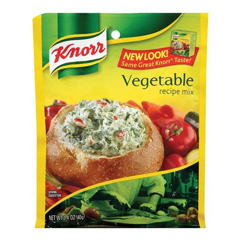 Knorr Vegetable Recipe Mix Spinach Dip - New Recipes