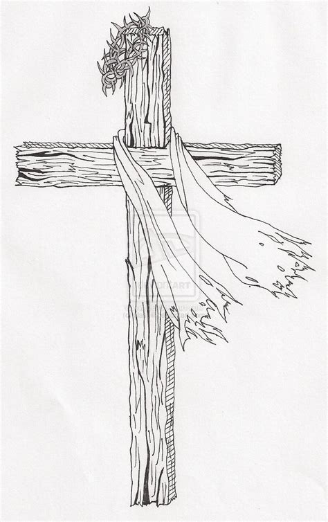 Crown Of Thorns Sketch at PaintingValley.com | Explore collection of ...