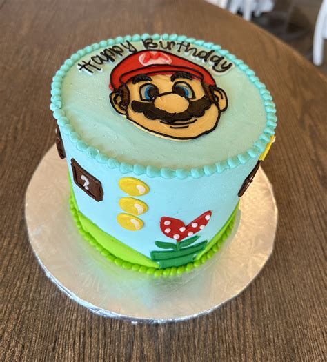 Mario Bros Birthday Cake - Hayley Cakes and Cookies Hayley Cakes and Cookies