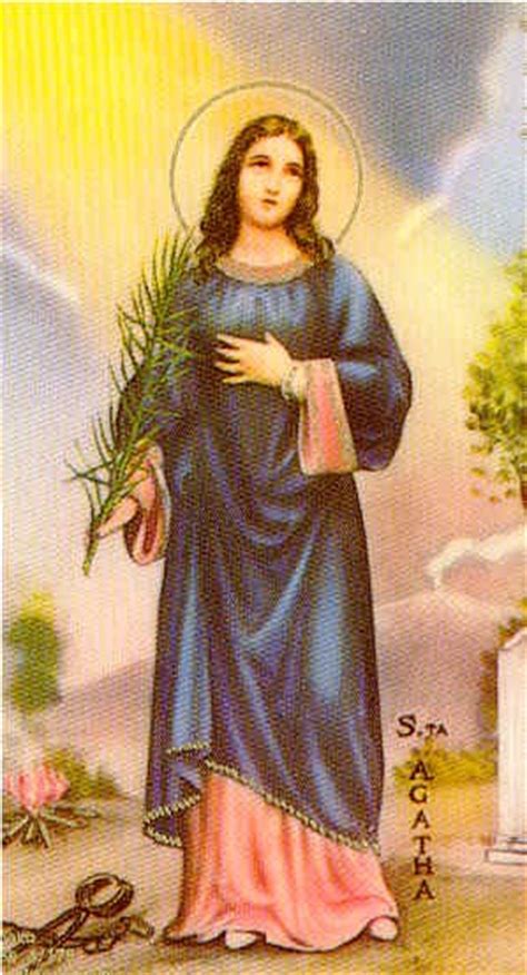 Saint Agatha - a saint for today